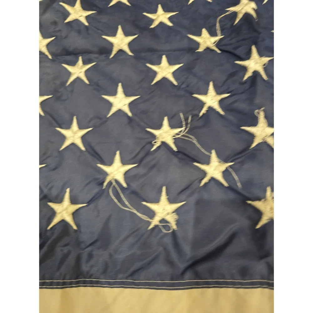 COMMERCIAL GRADE VALLEY FORGE 3X5 AMERICAN FLAG PERMA-NYL 100% NYLON MADE IN USA